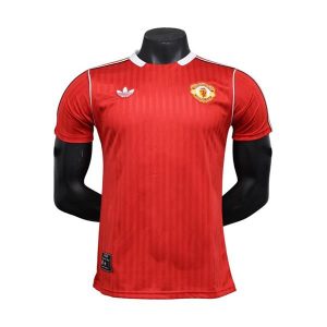 manchester united drakt spesialutgave spillerversjon rod hvit 2025-2026