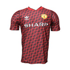 manchester united drakt spesialutgave spillerversjon rod svart 2026-2027