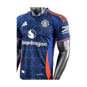 manchester united drakt spesialutgave spillerversjon bla oransje 2025-2026
