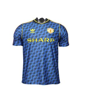 manchester united drakt spesialutgave spillerversjon bla svart 2026-2027