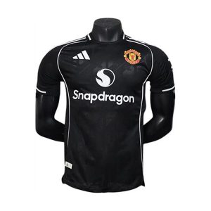 manchester united drakt spesialutgave spillerversjon svart (2) 2025-2026