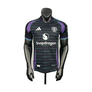 manchester united drakt spesialutgave spillerversjon svart lilla 2025-2026