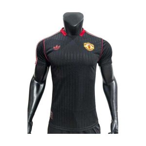 manchester united drakt spesialutgave spillerversjon svart 2025-2026