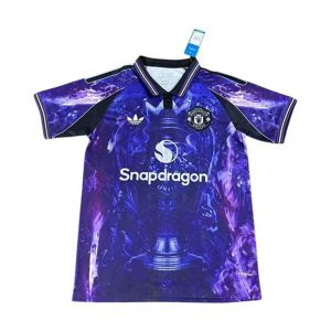 manchester united drakt spesialutgave mork lilla 2025-2026
