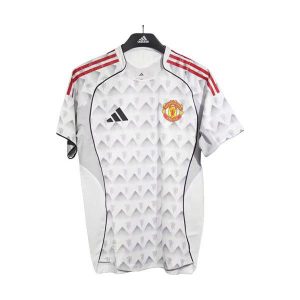 manchester united drakt spesialutgave hvit gra 2025-2026