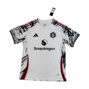 manchester united drakt spesialutgave hvit svart 2025-2026