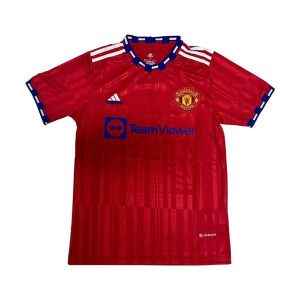 manchester united drakt spesialutgave rod bla 2025-2026