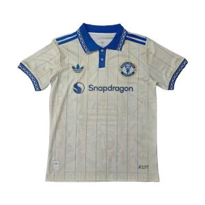 polo manchester united 2026-2027 hvit bla