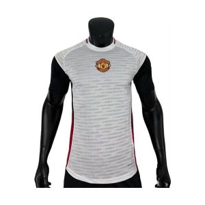 manchester united drakt trenings spillerversjon hvit 2025-2026