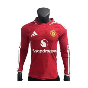 manchester united drakt 2026-2027 hjemme spillerversjon langermet