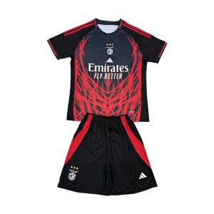 benfica barn spesialutgave drakt sett rod svart 2025-2026