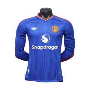 manchester united drakt 2026-2027 borte spillerversjon langermet