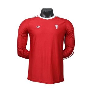 manchester united drakt rod spesialutgave spillerversjon langermet 2026-2027