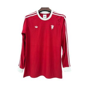 manchester united drakt rod spesialutgave langermet 2026-2027