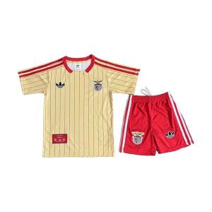 benfica barn spesialutgave drakt sett gul baseball 2025-2026