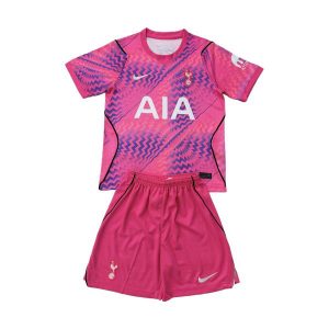 tottenham hotspur barn keeper drakt sett rosa lilla 2026-2027