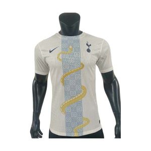 tottenham hotspur drakt spesialutgave spillerversjon hvit bla gul snake 2025-2026