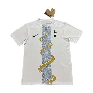 tottenham hotspur drakt spesialutgave hvit bla gul snake 2025-2026