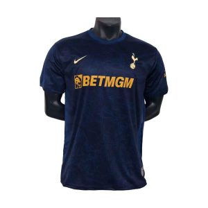 tottenham hotspur drakt trenings mork bla gul 2025-2026