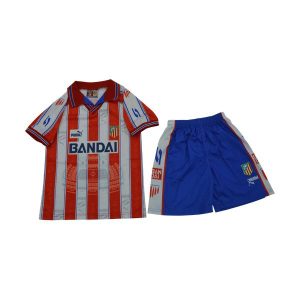 atletico madrid barn retro drakt hjemme 1996-1997