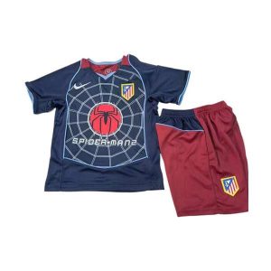 atletico madrid barn retro drakt borte 2004-2005