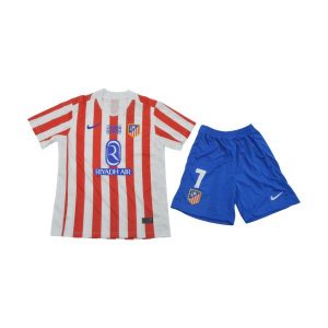 atletico madrid barn spesialutgave drakt sett rod griezmann 2025-2026