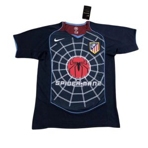 atletico madrid retro spiderman drakt borte 2004-2005