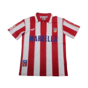 atletico madrid retro drakt hjemme 1997-1998