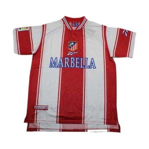 atletico madrid retro drakt hjemme 1999-2000