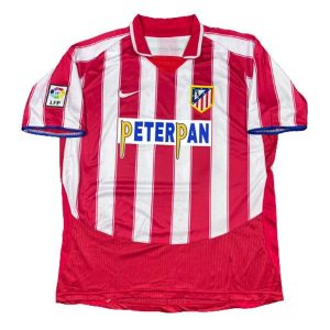 atletico madrid retro drakt hjemme 2003-2004