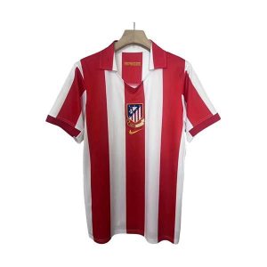 atletico madrid retro minneutgave drakt rod hvit 2003-2004