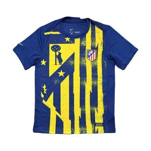 atletico madrid drakt trenings bla gul 2025-2026