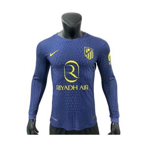 atletico madrid drakt 2025-2026 borte spillerversjon langermet