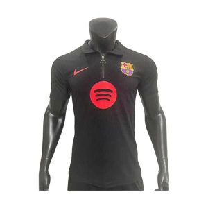 polo barcelona svart rod spillerversjon 2025-2026
