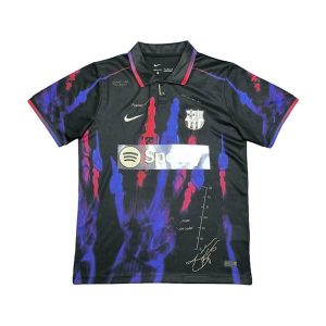 polo barcelona svart bla rod 2025-2026