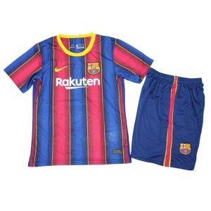 barcelona barn retro rakuten drakt hjemme 2020-2021