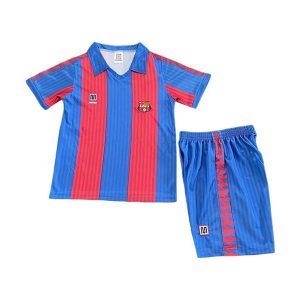 barcelona barn retro drakt hjemme 1989-1992