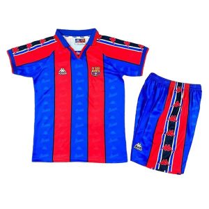 barcelona barn retro drakt hjemme 1995-1997