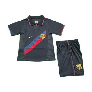 barcelona barn retro drakt hjemme 2002-2003