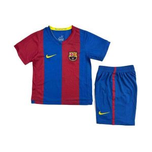 barcelona barn retro drakt hjemme 2006-2007