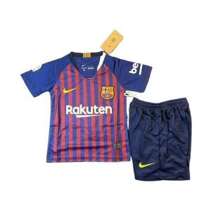 barcelona barn retro drakt hjemme 2018-2019