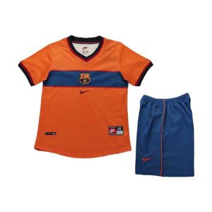 barcelona barn retro drakt tredje 1998-1999