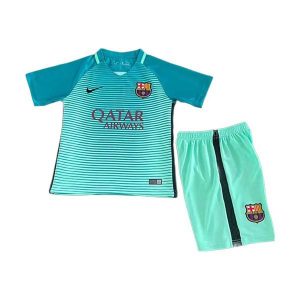 barcelona barn retro drakt tredje 2016-2017