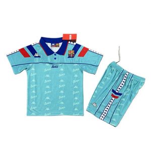 barcelona barn retro drakt borte 1992-1995
