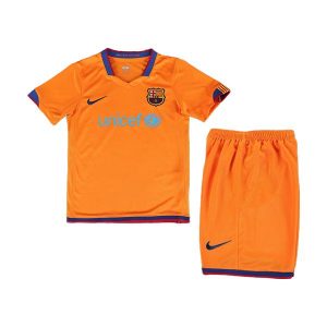 barcelona barn retro drakt borte 2006-2007