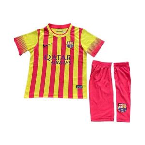 barcelona barn retro drakt borte 2013-2014