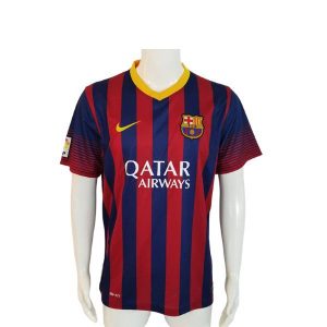 barcelona retro qatar airways drakt hjemme 2013-2014