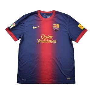 barcelona retro qatar foundation drakt hjemme 2012-2013