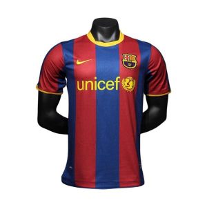 barcelona retro drakt hjemme spillerversjon 2010-2011
