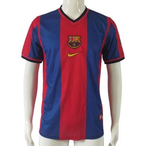 barcelona retro drakt hjemme 1998-1999
